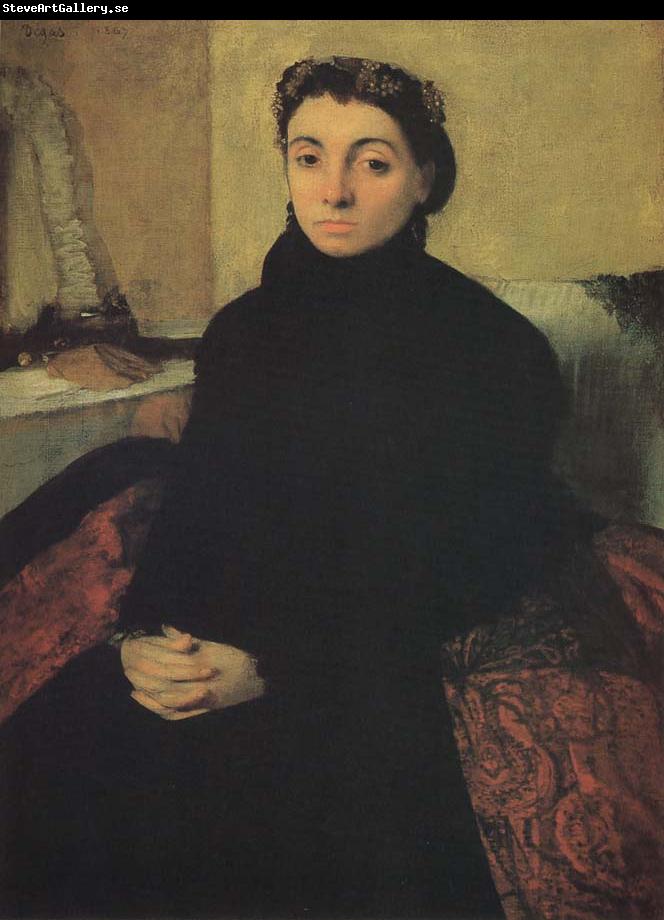 Edgar Degas Miss Gojelin